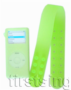 Изображение FirstSing  NANO025 Silicone Skin Case With  Silicone Armband for  Apple iPod  Nano