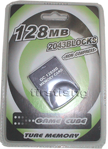 FirstSing  GC033 Memory Card 128M For GAME CUBE の画像
