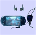 Picture of FirstSing  PSP074  Heart-shaped Earset with FM Radio  for  PSP