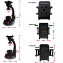 FirstSing FS09066 for Universal Mobile Phone Pda in Car Suction Mount Holder  の画像