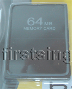 Picture of FirstSing  PSX2050 Memory Card 64M For PS2