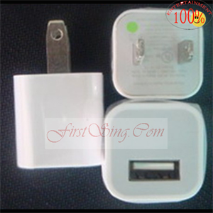 FirstSing FS21124 for iPhone 3G/iPhone/iPod USB Power Adapter Charger  の画像