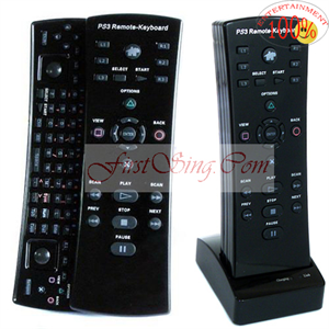 FirstSing FS18084 3in1 Wireless Keyboard Controller Remote for Playstation 3 PS3