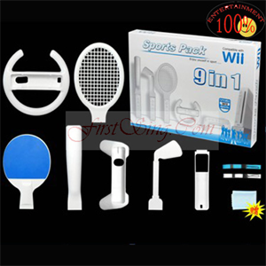 Picture of Firstsing FS19163 9 In 1 Sports Pack For Wii