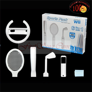 Picture of Firstsing FS19162 6 In 1 Sports Pack For Wii