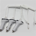 FS09341 Lightning 8 pin Car Charger Reel Cable for iPhone 5 iPod Touch 5th の画像