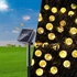 Solar Bulb Lamps 12m 100 LED Warm White  の画像