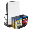 Vertical Stand Cooling Fan Station for PS5 の画像