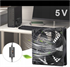 5V USB Computer USB Cooling Fan の画像