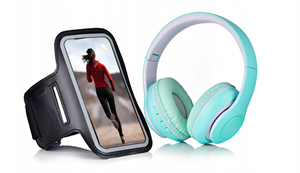 Foldable Earphones Wireless Headphones for A Child Built-in Microphone