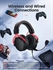 Gaming Headset 2.4GHz Wireless Headphones 3.5mm Wired Headphones with Mic Noise Canceling For PC Gamer For PS4 Xbox One