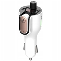 3 in 1 Car Charger with FM Transmitter Bluetooth Headset