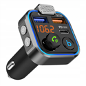 Picture of FM transmitter Bluetooth 5.0 Dual USB Charger QC3.0