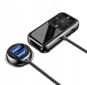 Изображение Car Transmitter FM radio adapter Dual USB Charging Port Hands Free Call