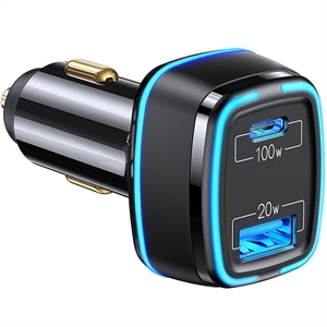 Image de BlueNEXT 120W 85W USB-C Car Fast Charger PPS PD QC3.0 Cigarette Lighter USB Adapter