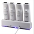 Изображение 4 Charger Charging Dock Station+4 Battery Packs For Nintendo Wii Remote Control