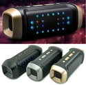 Firstsing Stereo Portable Bluetooth 3.0 With Led  Lights  Speaker Wireless Mini sound box for Apple Samsung HTC phone  の画像