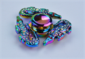Image de Firstsing Colorful diamond crocodile Finger gyro Hand Spinner Fidget EDC Toy
