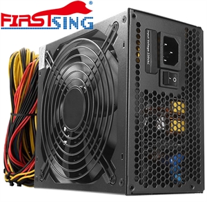 Picture of Firstsing 1700W Mining Power Supply ATX PC Gaming PSU Support multi card interconnection