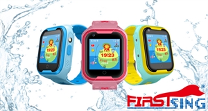 Picture of Firstsing MT6737 IP67 Waterproof Kid Phone SOS 4G GPS Tracker Watch Child locator Smart Watch for IOS Android