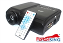 Firstsing Home Entertainment Portable LED Projector Built In DVD Player Home theater の画像