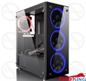Firstsing USB 3.0 Tempered Glass Side Transparent Gaming Computer ATX Case の画像