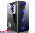 Picture of Firstsing ATX SPCC Computer Gaming Case Tempered Glass Window USB 3.0