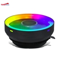Image de Firstsing 12cm RGB Rainbow  CPU Silent Fan Cooler Cooling Heatsink For Intel LGA 115X AMD AM2 AM3 AM4