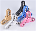 Picture of Firstsing 5 Colors  Metal Balls  Colorful Triangle nine steel ball finger gyro Hand spinner  Finger Spinner EDC Focus Toy