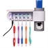 Image de Family UV Sterilizer Toothbrush Holder Automatic Toothpaste Dispenser Cleaner Sanitizer Device for Oral Hygiene