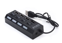 4 Ports USB 3.0 Hub USB Splitter With ON/OFF Switch For Tablet Laptop Computer Notebook の画像