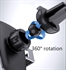 BlueNEXT 360° Rotation Gravity Clamp Cellphone Clip Stand Car Air Vent Mount Phone Holder - Black の画像