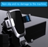 BlueNEXT 360° Rotation Gravity Clamp Cellphone Clip Stand Car Air Vent Mount Phone Holder - Black