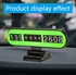 BlueNEXT Car Luminous Parking Number Card,Universal Temporary Stop Sign Parking Card Comeback Mobile Phone Number Card for Car Windshield Dashboard