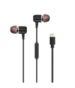 Image de Earbuds in-Ear  Sensitivity 100dB Headphones Extra Bass Earphones Wired Earbuds Hi-Res Earphones