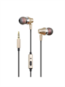 Image de Earbuds in-Ear Impedance32 Ohms Headphones Extra Bass Earphones Wired Earbuds Hi-Res Earphones