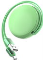 Изображение Macaron Round ABS Shell Retractable TYPE-C Android Mobile Phone Data Cable
