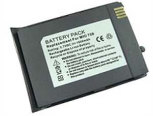 PDA battery for MITAC Mio A728