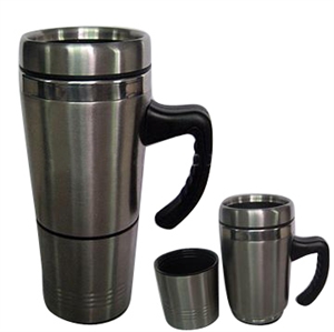 Picture of DOUBLE WALL STAINLESS STEEL MUG