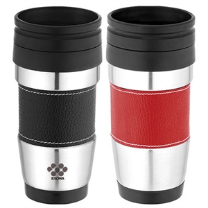 Изображение PLASTIC INNER AND STAINLESS STEEL OUTER MUG
