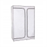 Picture of Ikea Assembly White And Black Canvas Wardrobe Closet