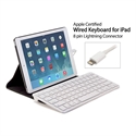 Picture of MFi Certified Plug-n-Go Wired Keyboard with 8 pin Laptop for iPad air