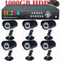 Picture of 8CH H.264 DVR 1TB 6 Outdoor Camera CCTV Security System