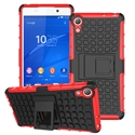 Image de colorful hybrid kickstand shockproof case for sony xperia z4
