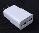 2A 10W 2 Port USB  Portable Travel Charger for samsung iphone の画像