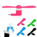 Mini portable Micro USB Mobile Phone Fan For Android Phone Samsung HTC LG の画像