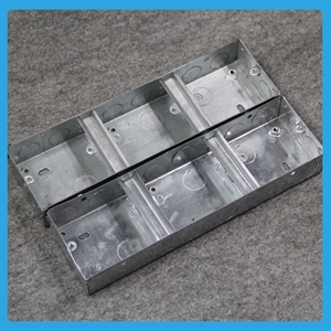 Picture of Three Gang 35mm Deep Metal Electrical Box
