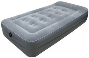 Raised Coil Beam Air Bed with  Built in Pillow の画像
