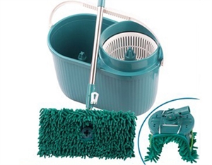 Chenille Flat mop spin bucket
