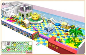 Picture of combo play house for kiddie(HC012)